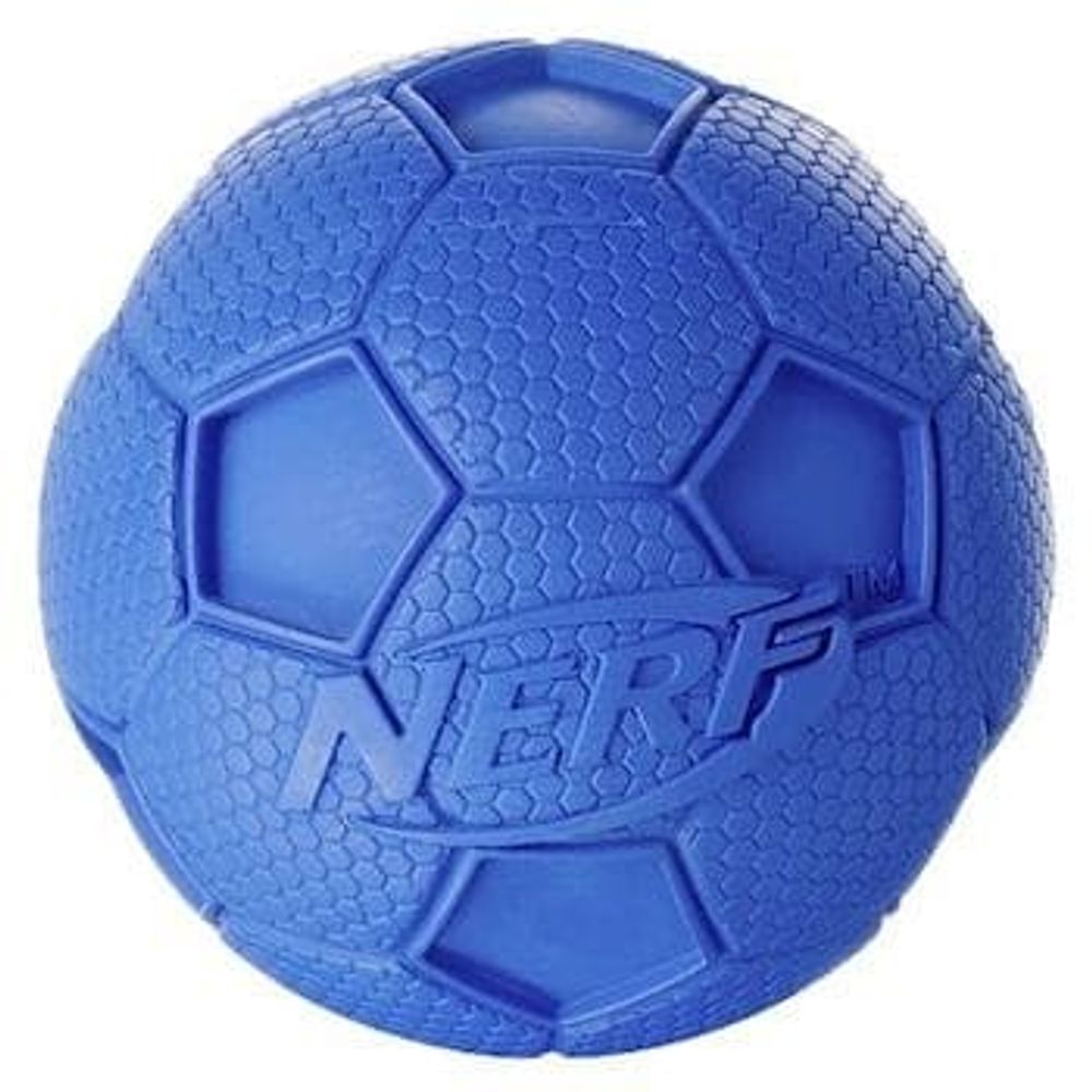 Nerf Игрушка для собак Мяч футбольный пищащий, 6 см Nerf Игрушка для собак Мяч футбольный пищащий, 6 см