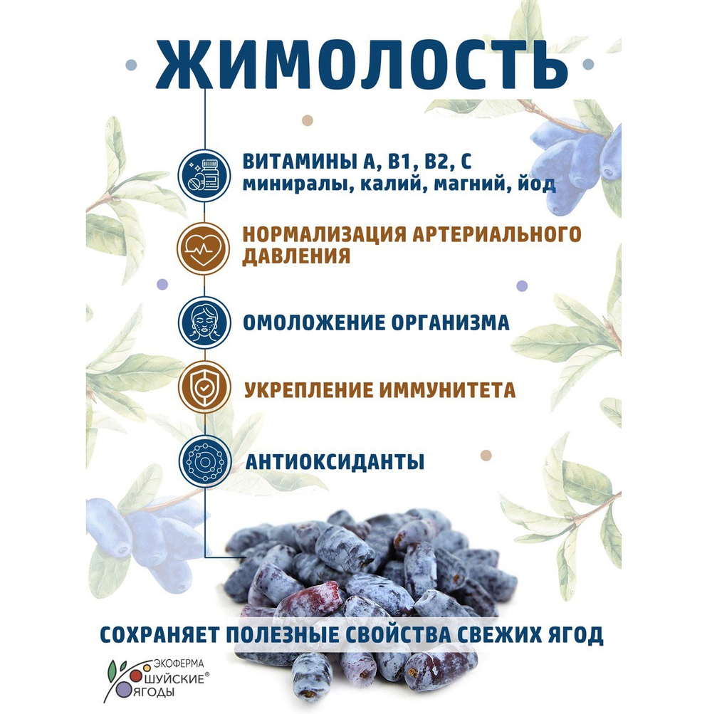 Мармелад из жимолости на агаре, 250 г