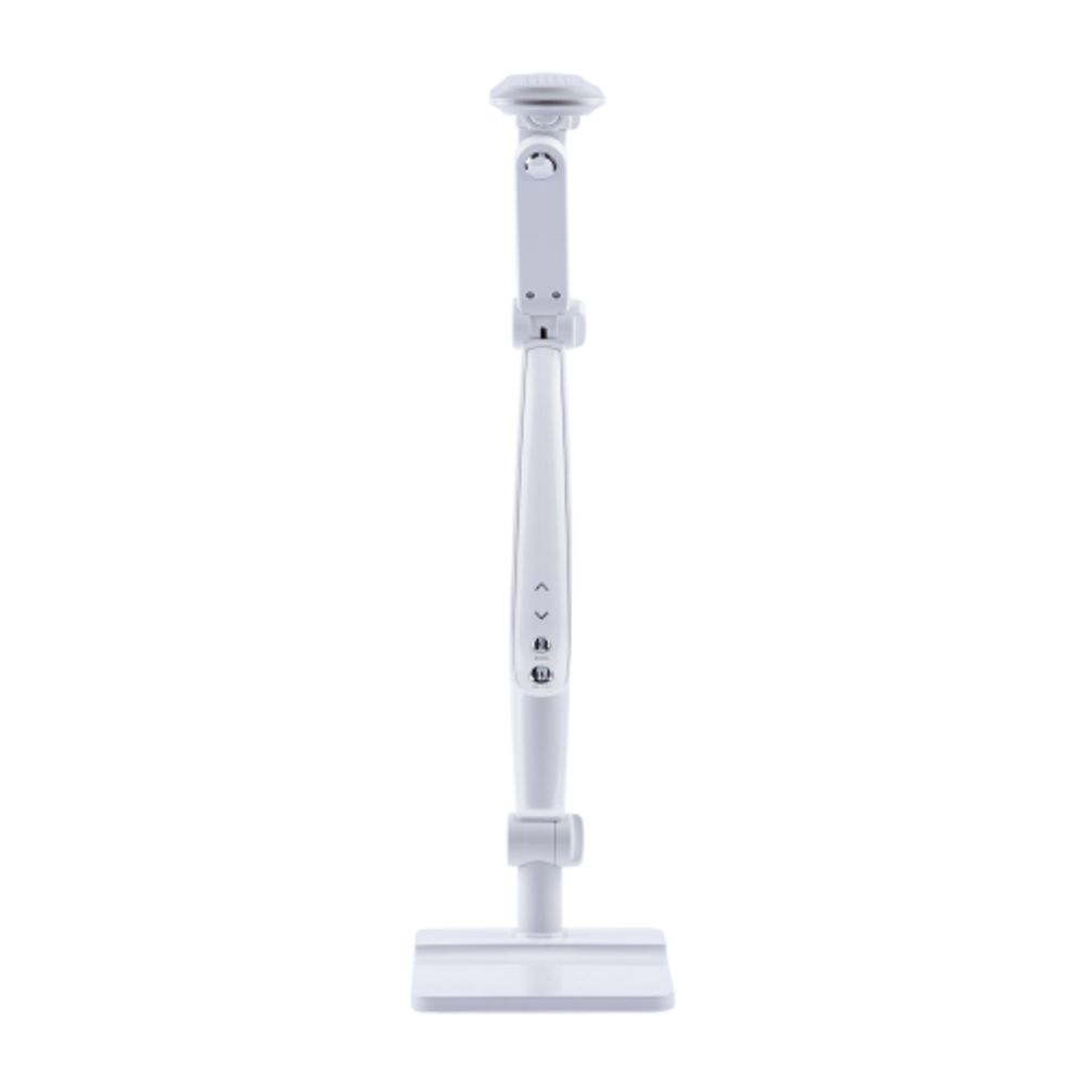 Настольный светильник ЭРА NLED-497-12W-W светодиодный на струбцине и с основанием белый