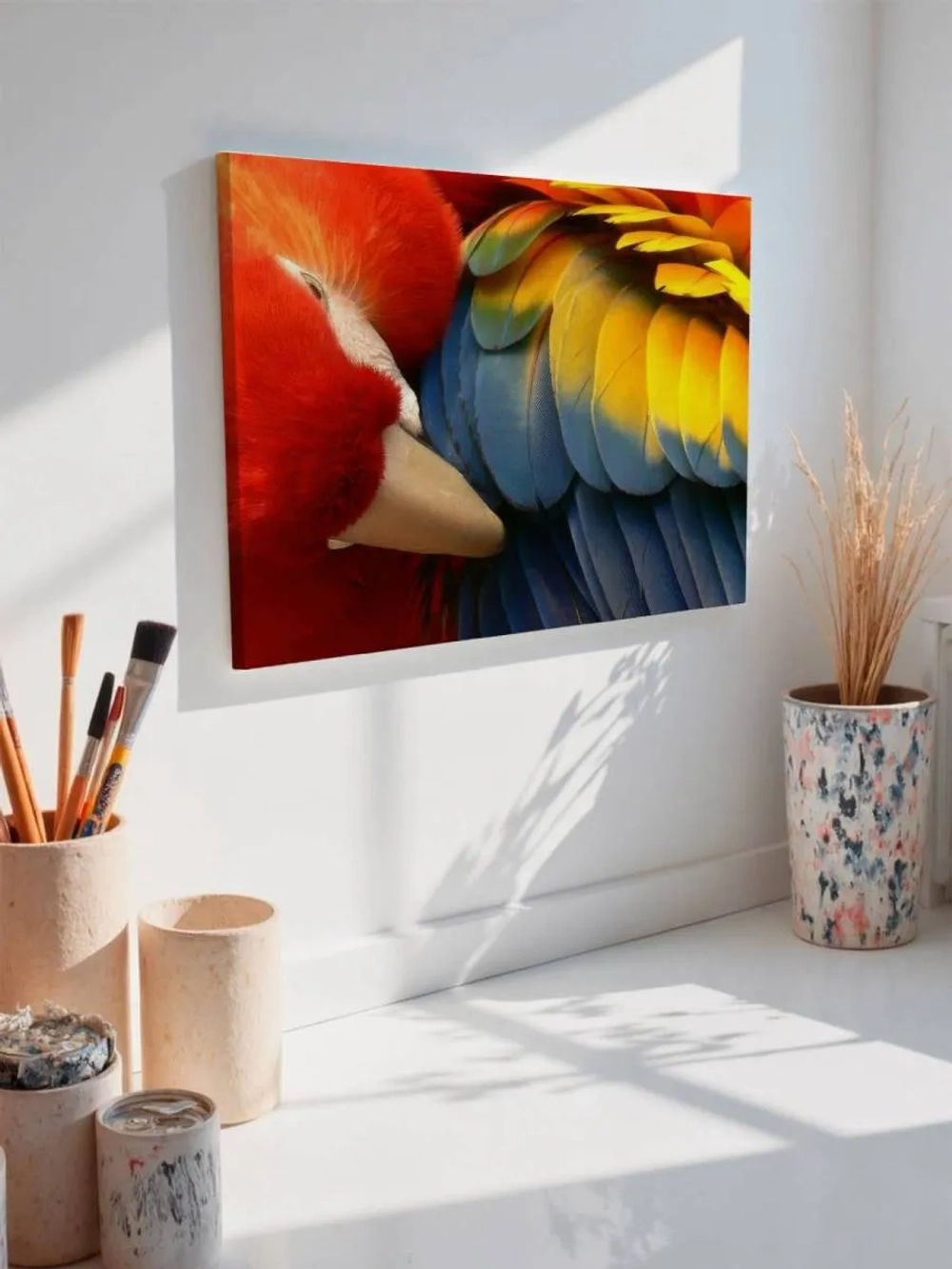Картина на стену 40 X 50 Попугай