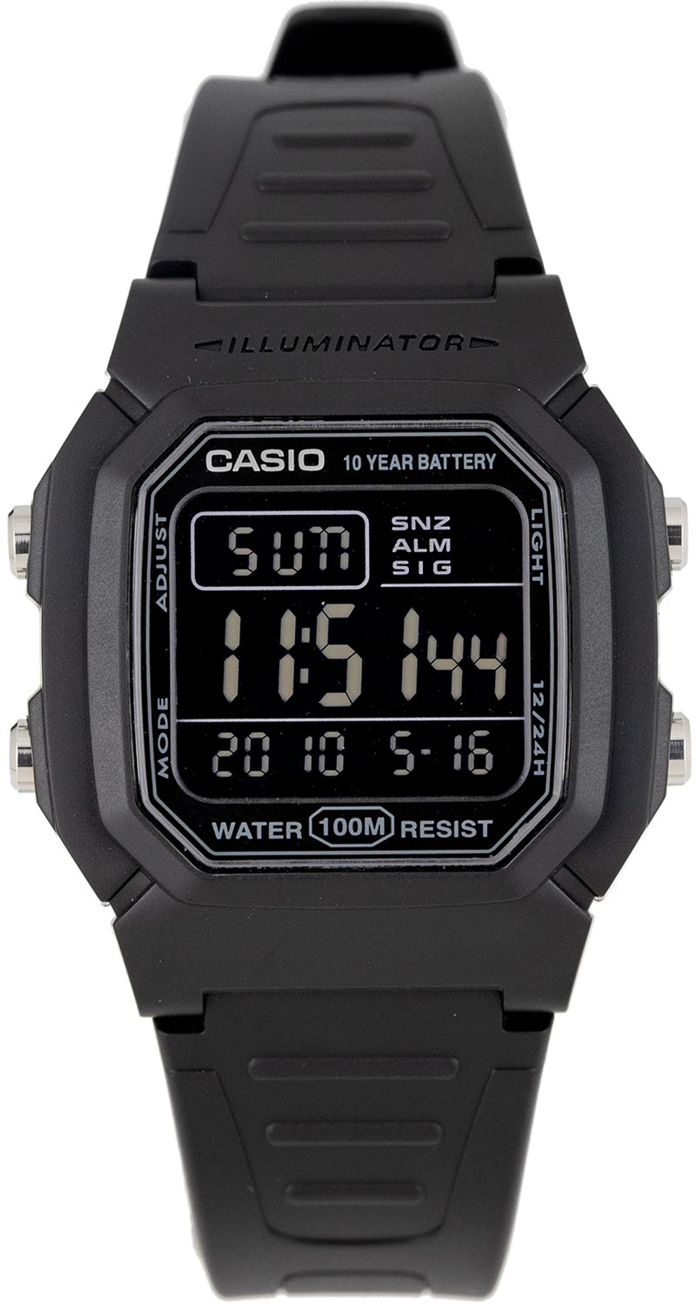 Часы Casio W-800H-1BVES