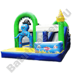 Коммерческий надувной батут "Осьминог"