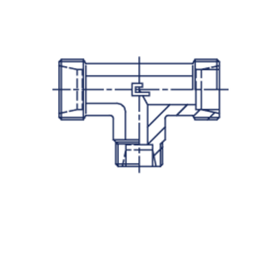 Соединение PRT DS20 25 20 (корпус)