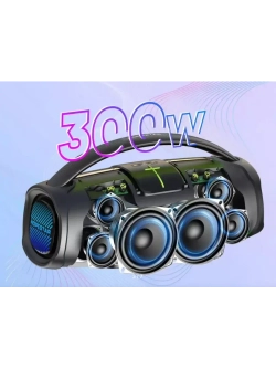 Колонка Hopestar A65 300W, с подсветкой