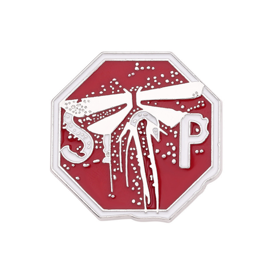 Значок металлический Одни из нас, р-р 3,1см