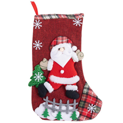 Носок для подарков "Дедушка Мороз"