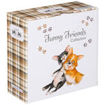 Салатник 800мл 15,5*7см Лучшие друзья