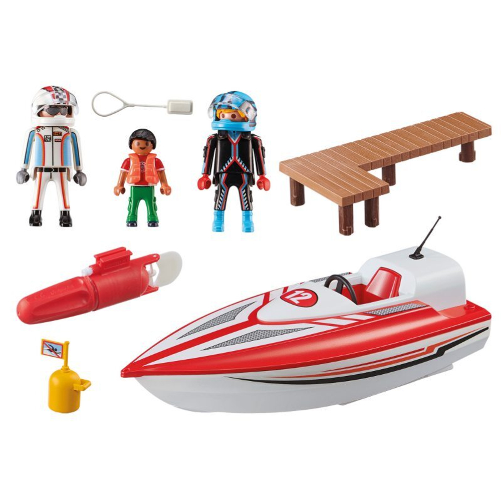 Playmobil - Моторная лодка с подводным двигателем 70744