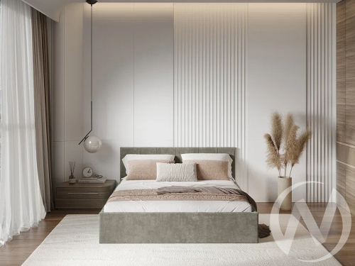 Кровать Ника 1;4 КР-13 (муссон)