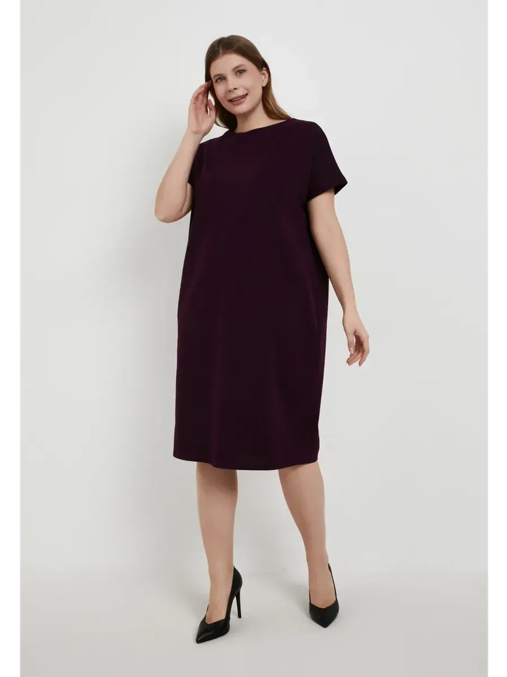 Платье прямое базовое