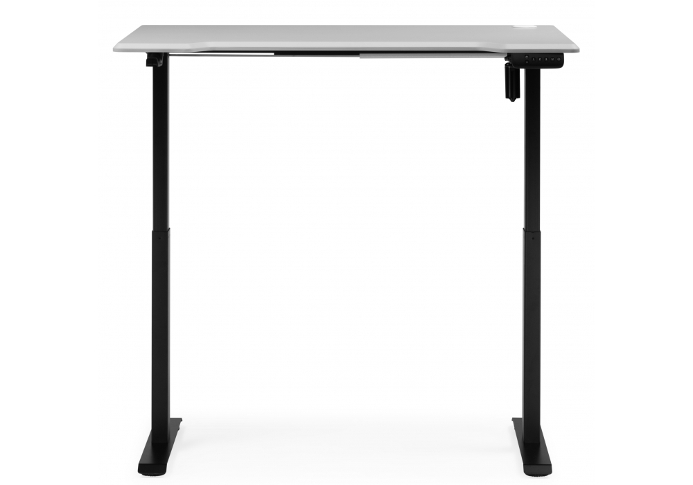 Компьютерный стол Woodville Маркос 140х80 тауп, черный, ножки черные