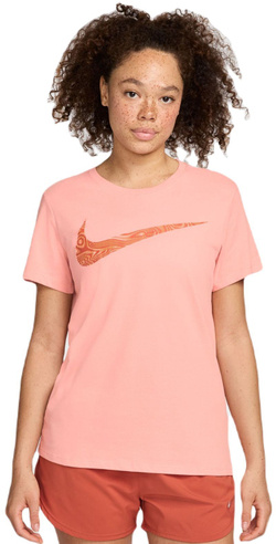 Женская теннисная футболка Nike Slam Dri-Fit Swoosh Top - Розовый