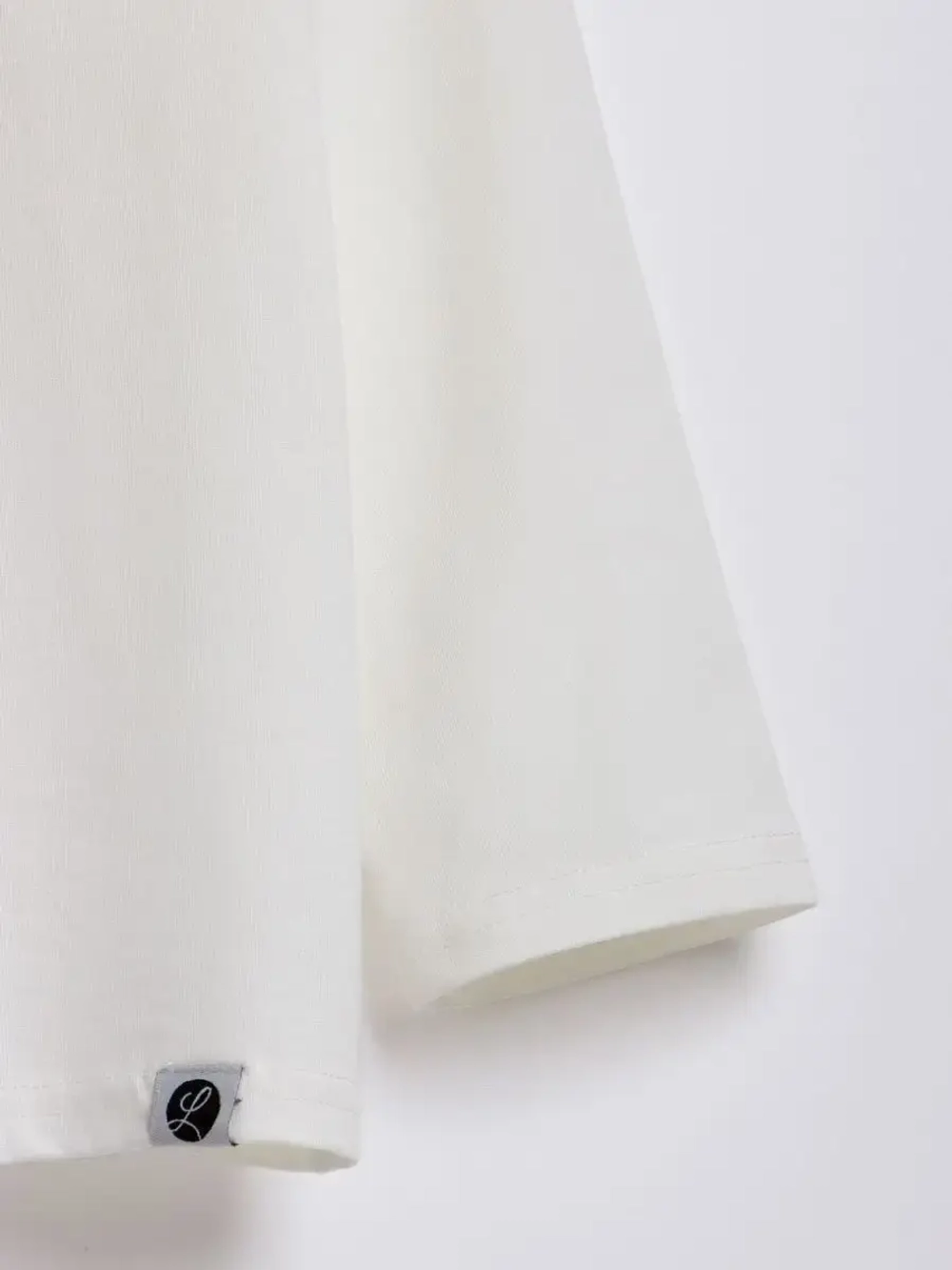 Белый лонгслив летний для девочки