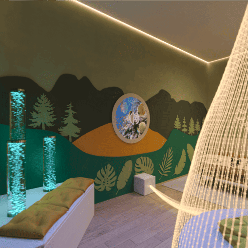 🌌 Книги и… сенсорное пространство для взрослых