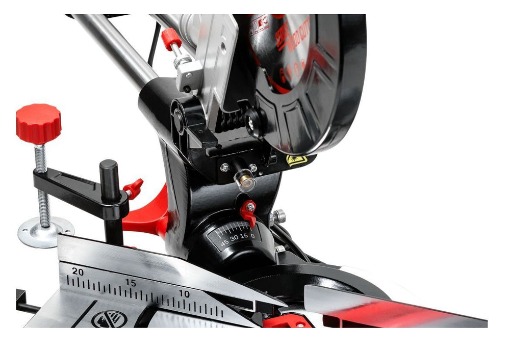 Пила торцовочная  PCM255-C3 (2000Вт,3200/4500об/мин,255мм,пиление дерева/металла С ПРОТЯГОМ) P.I.T