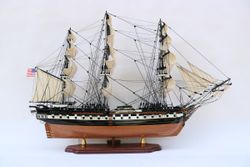 Van Der Heijden Модель парусника USS Constitution, США