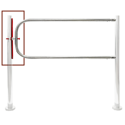 Комплект ограждения "Антипаника" 1,4м (Створка) (без вертикальных стоек)