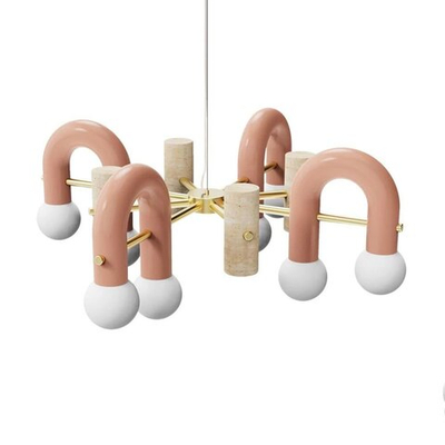 Современная дизайнерская люстра в стиле арт-объекта.