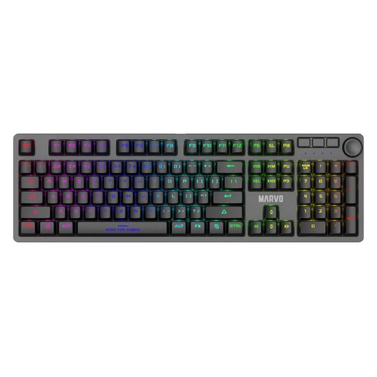 PC Игровая клавиатура Marvo KG954 USB Gaming с подсветкой, ПК