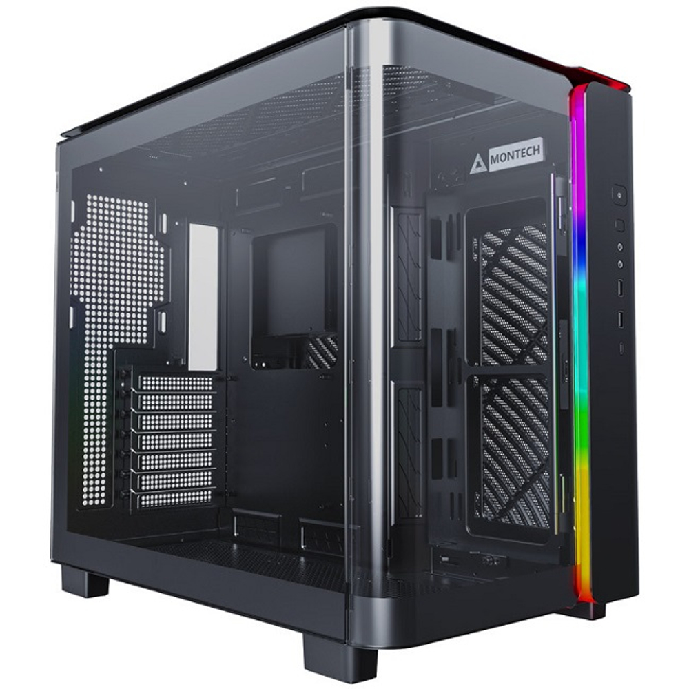 Корпус Midi-Tower Montech KING 95, ATX, черный (KING 95 Black)