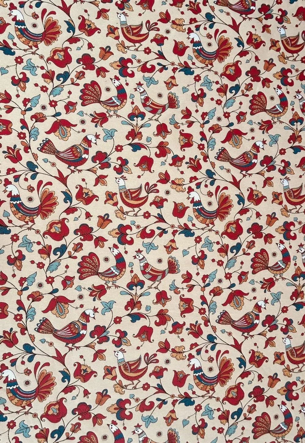 Гобелен в русском стиле Пермогорье ширина 140 см