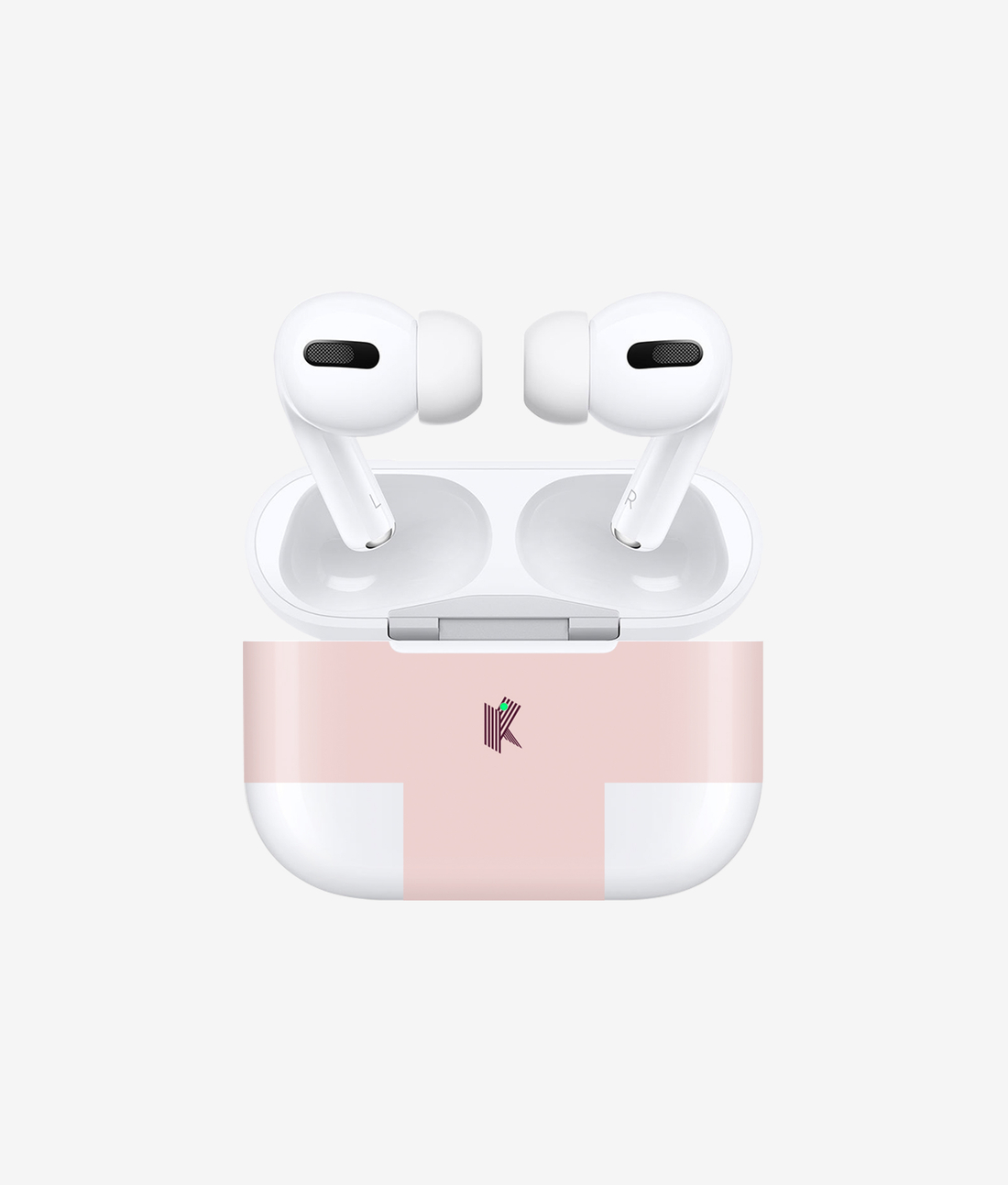 Виниловая наклейка IGLOO (сиреневый) для AirPods