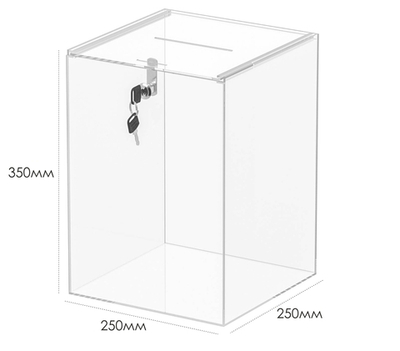 Ящик для пожертвований 250х250х350
