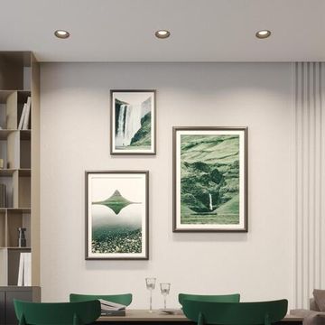 359870 WIR NT26 000 черный Светильник встраиваемый с переключателем цв. температуры IP20 LED 18W 100-265V 3000К/4000К/6000К BRILLO