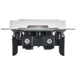 BRITE Розетка 1-местная без заземления с защитными шторками 10А РСш10-2-БрАБ арктический белый IEK