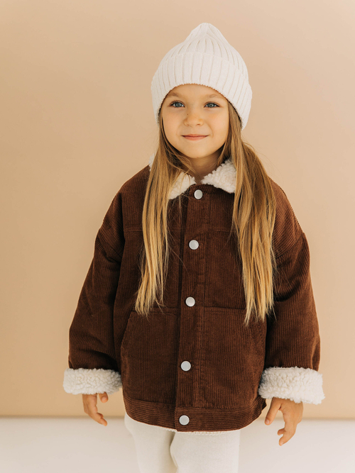 Вельветовый бомбер, Шоколад