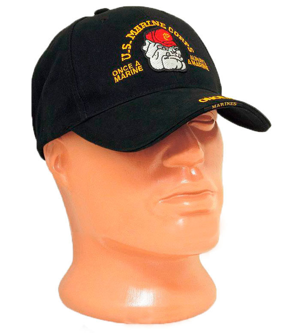 Кепка Deluxe Marine Bulldog Rothco (черная-black)
