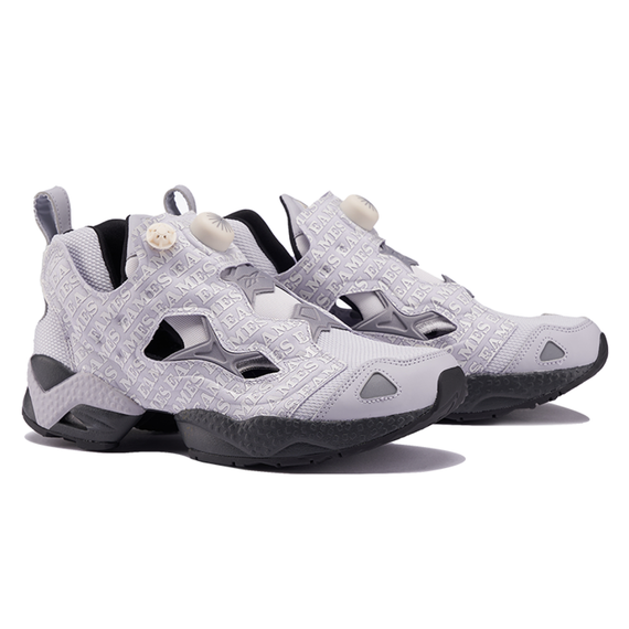 reebok Instapump Fury Беговые кроссовки MID Топ Серый Унисекс