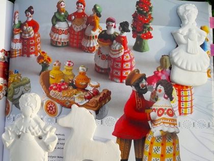Занятия по росписи Дымковской игрушки