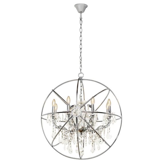 Подвесная люстра Loft IT Foucaults Orb Crystal 1896/8