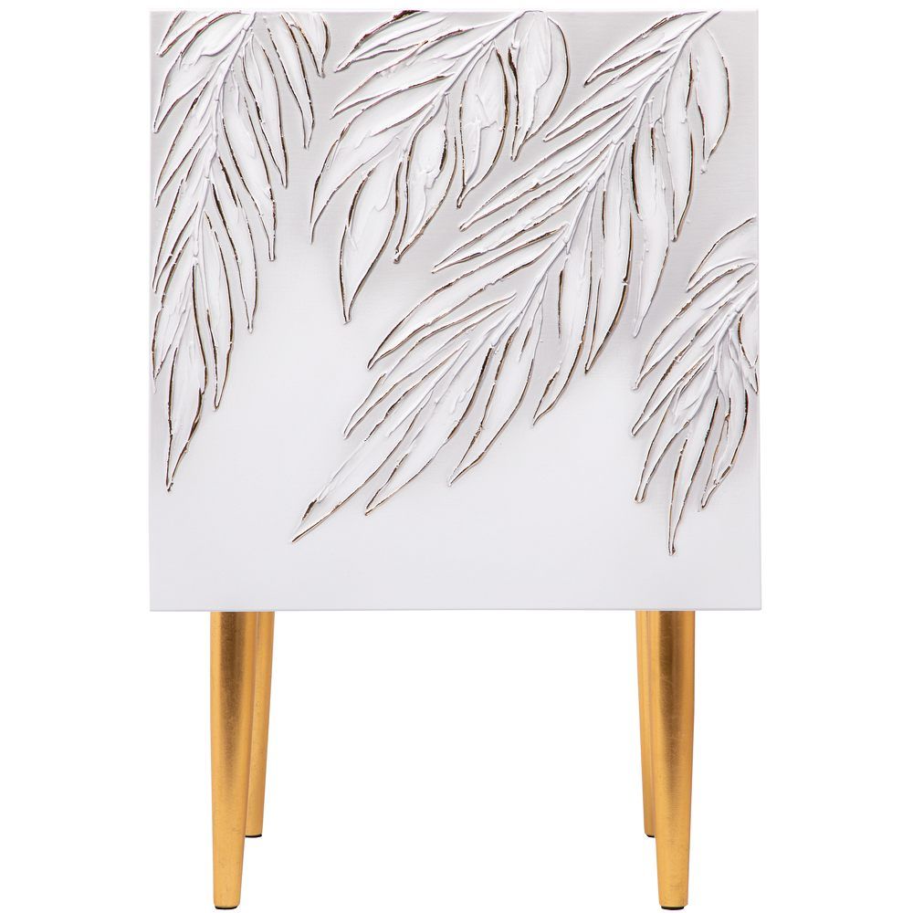 Тумба прикроватная Тропик Стайл Айс Голд правая