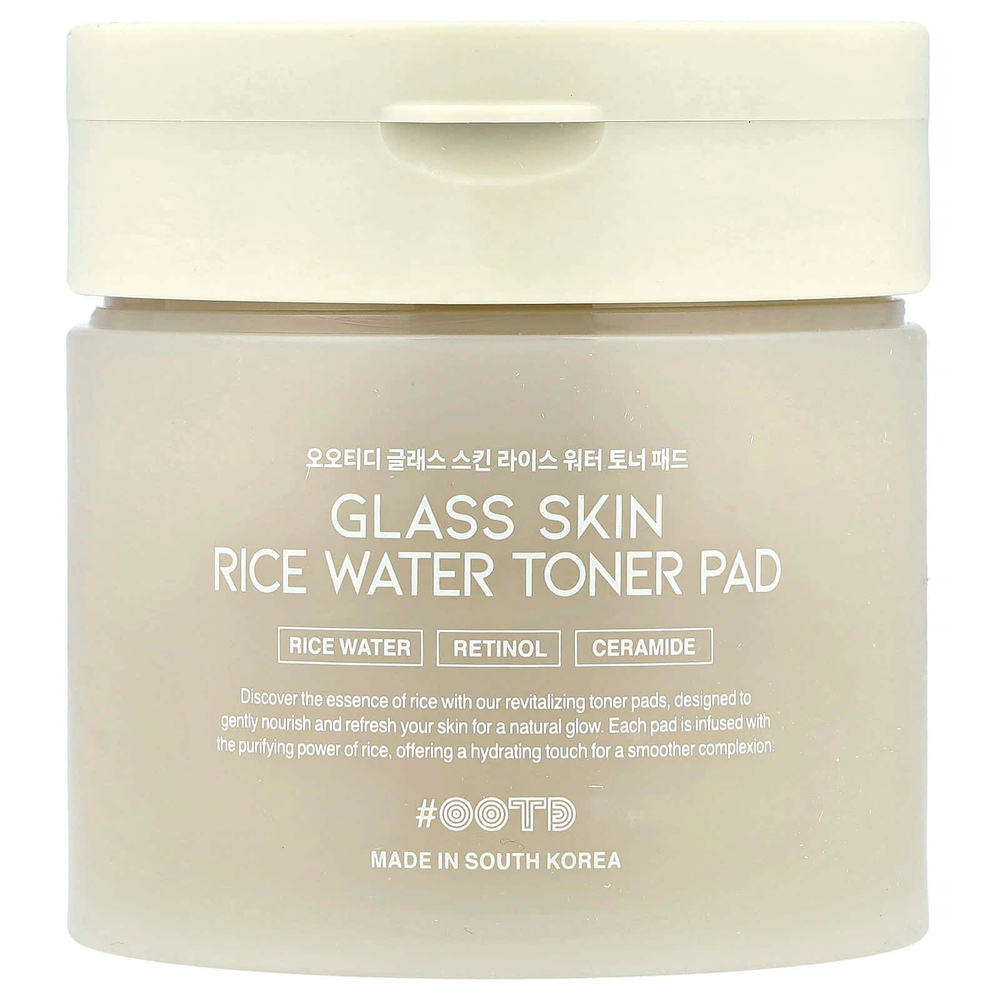 OOTD, круг, тонер с рисовой водой, 70 шт.