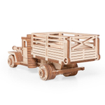 Грузовичок ЛТ-ВБ с кузовом Lemmo - Деревянный конструктор, сборная модель, для детей