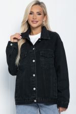Жакет джинсовый Оклахома (черный) Б11268 LT Collection