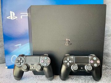 Sony Playstation 4 Pro 1TB CUH-7016B с коробкой S/N: 03274524006412621 (PS4 Pro, Б/У)