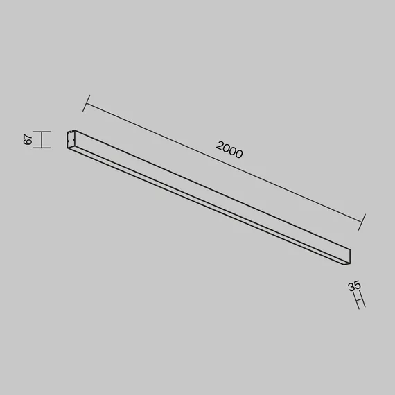 Линейный светильник Technical LL311047
