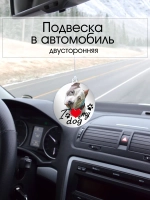 Подвеска в машину - Американский стаффордширский терьер