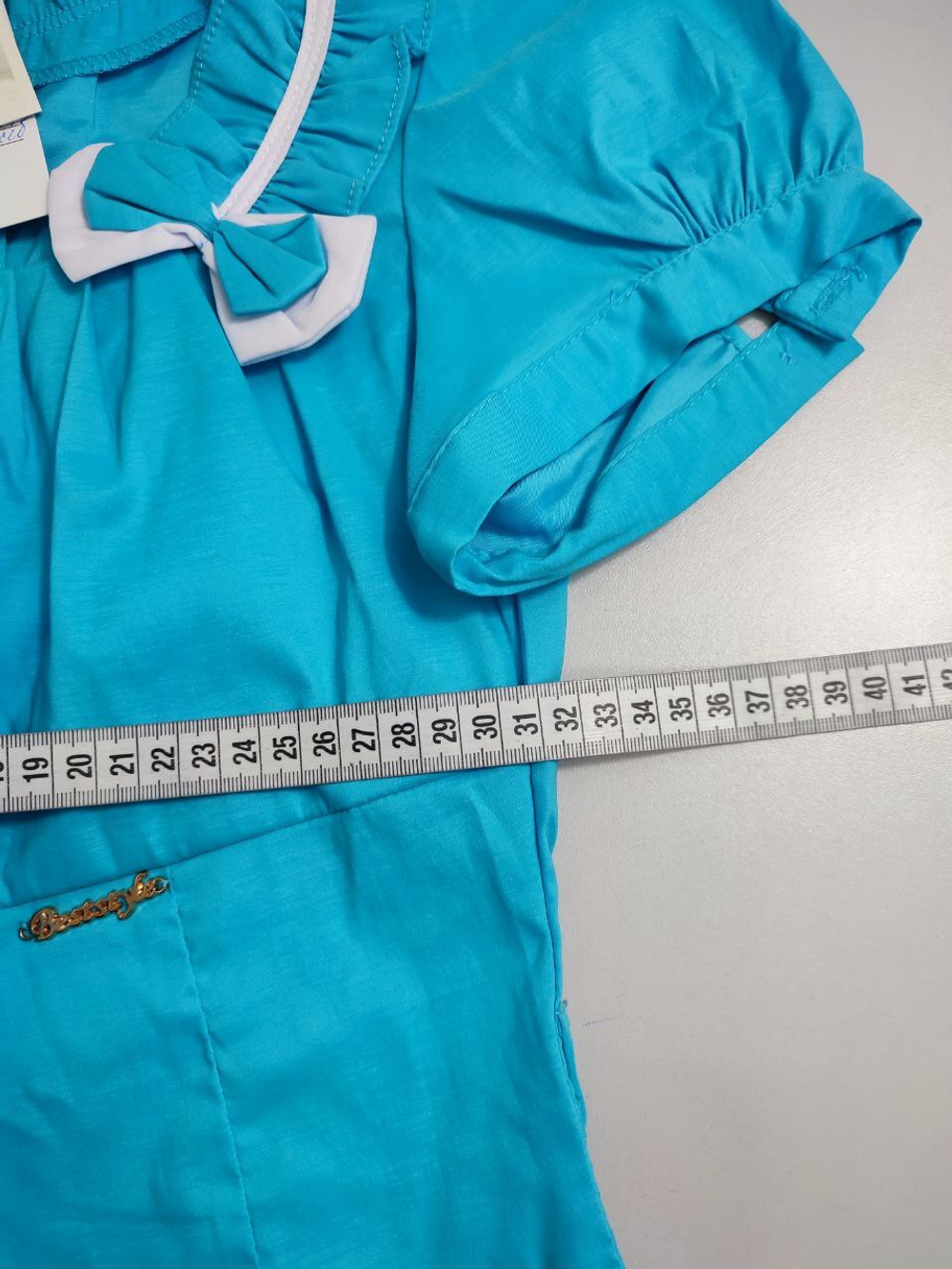 Блузка Gin Pei голубая 44 размер, новая