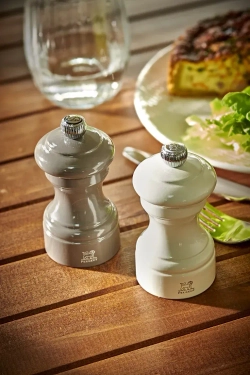 Peugeot Мельница для соли Bistro 10 см серая копченая
