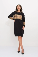 Платье Д 3467/т.синий