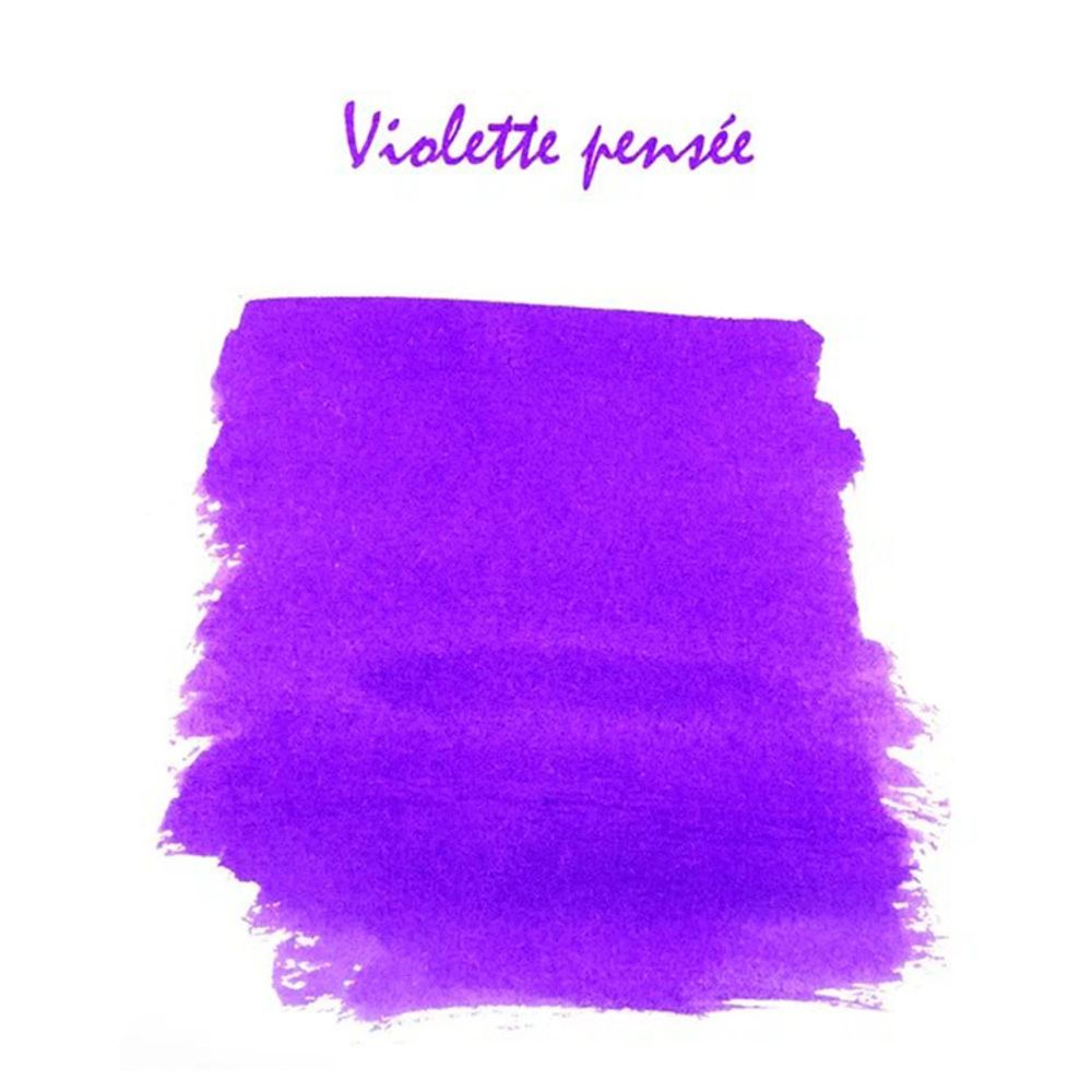Чернила во флаконе Herbin 10 мл Violette pensée сине-лиловые (11577T) 1