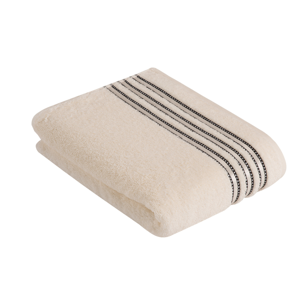 Полотенце 100х150 Vossen Cult de Luxe light 103 ivory светло-бежевый