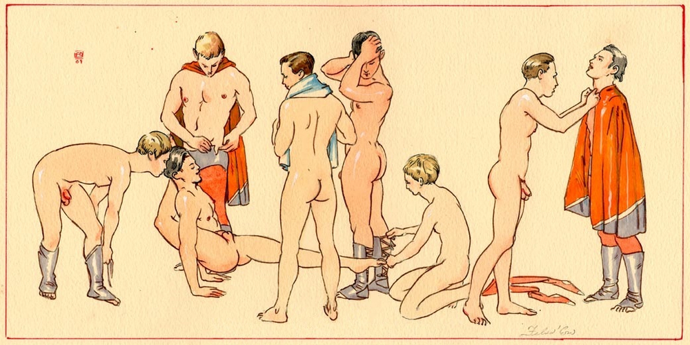 Felix D'Eon - эротическое искусство художника Феликса Д'Эона. 18+
