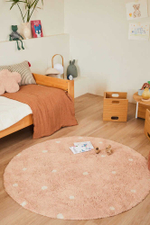 Ковер Lorena Canals Round Dot Rose (140Ø см)