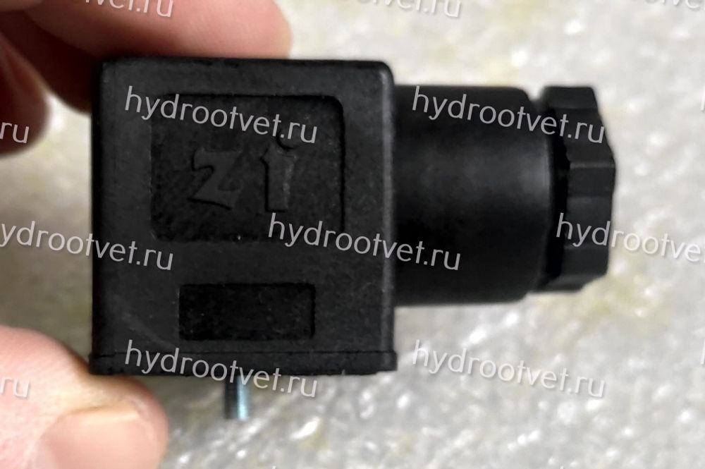 Штекер для дискретного клапана, без индикации, серый или черный, Z4