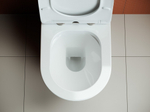 Унитаз-компакт безободковый Ceramica Nova Highlight CN1802-B с крышкой-сиденьем микролифт, белый глянец